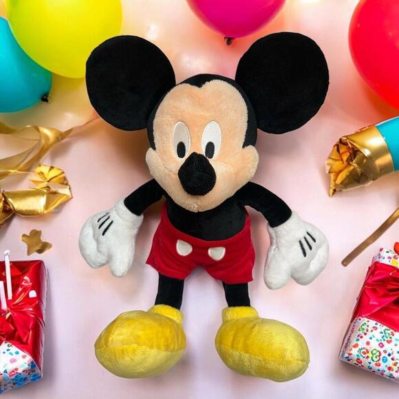 Disney Mickey Mouse 17 inch Plush Teddy Bear Stuffed Animal Toy Birthday Gift - Picture 1 of 7